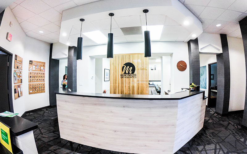 interior photo of McReynolds Orthodontics office